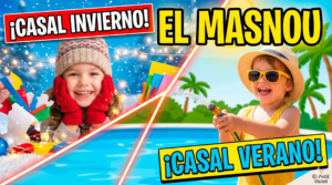 casal verano en julio y agosto para niños de 0 a 5 años